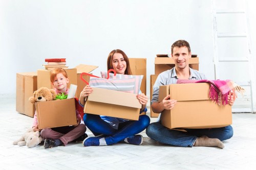 Marylebone property access and moving support for storage