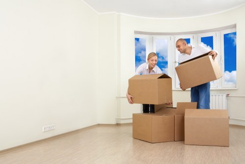 Packing checklist and protective materials ready for moving day
