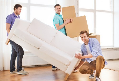 Secure storage of office equipment and archives for Marylebone clients
