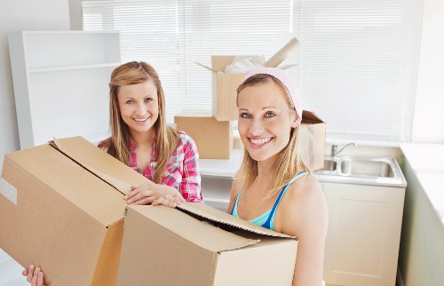 Careful loading of household items during a Marylebone relocation