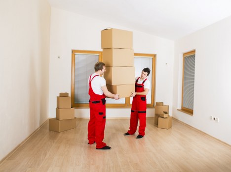 Preparing desks, boxes, and IT equipment for office removals