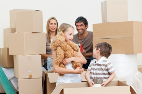 Careful handling of sofas and chairs for storage in Marylebone